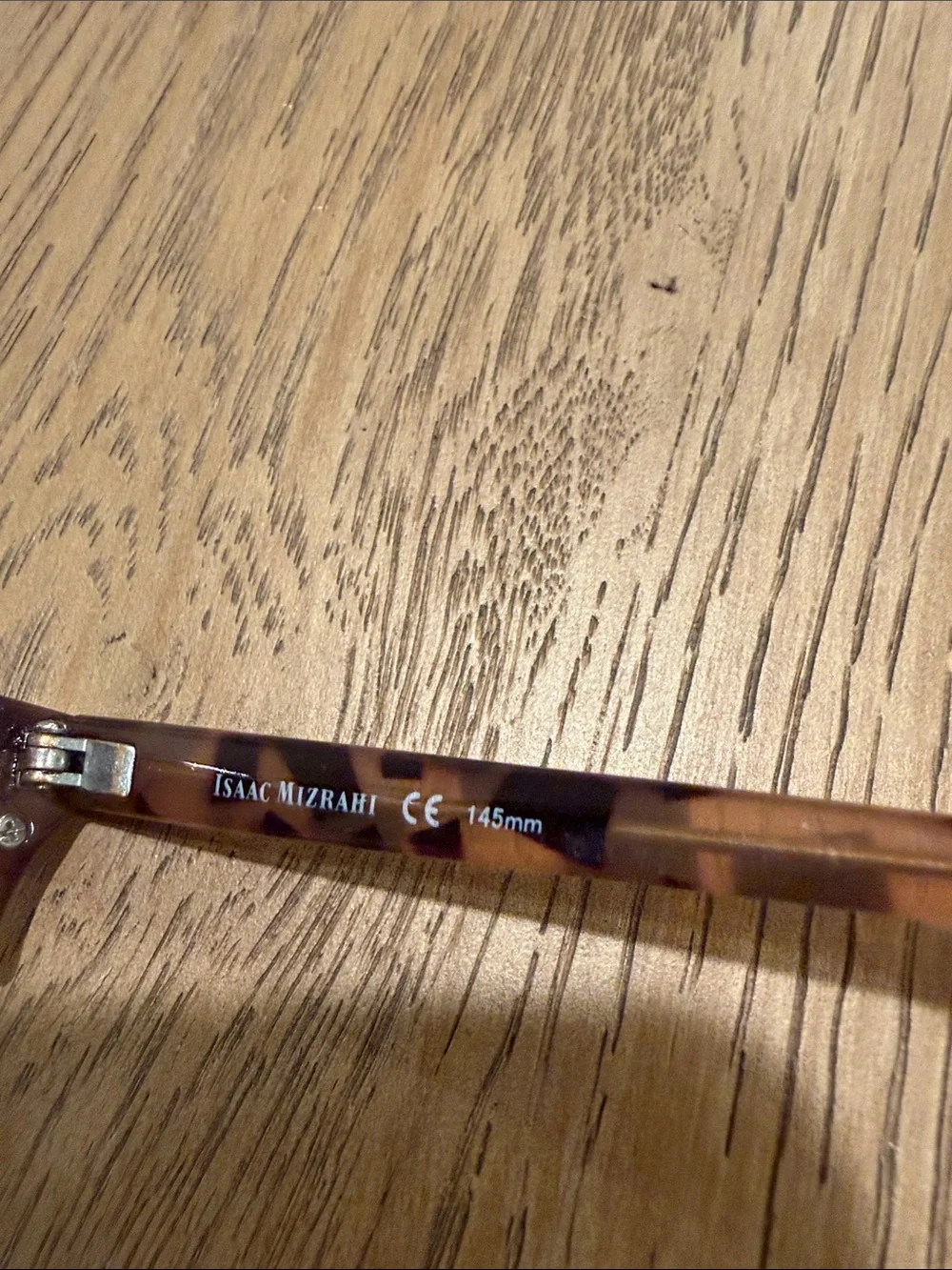 Isaac Mizrahi Tortoiseshell Frame Sunglasses with Brown Lenses